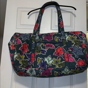 Falling flowers duffel